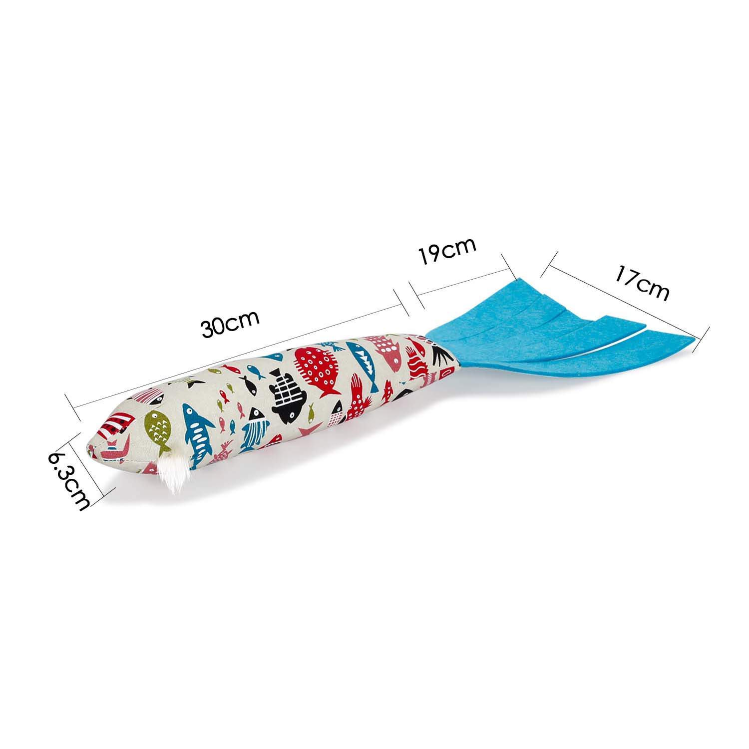 Doglemi Cat Cushion Toy Noise Paper (Beige)