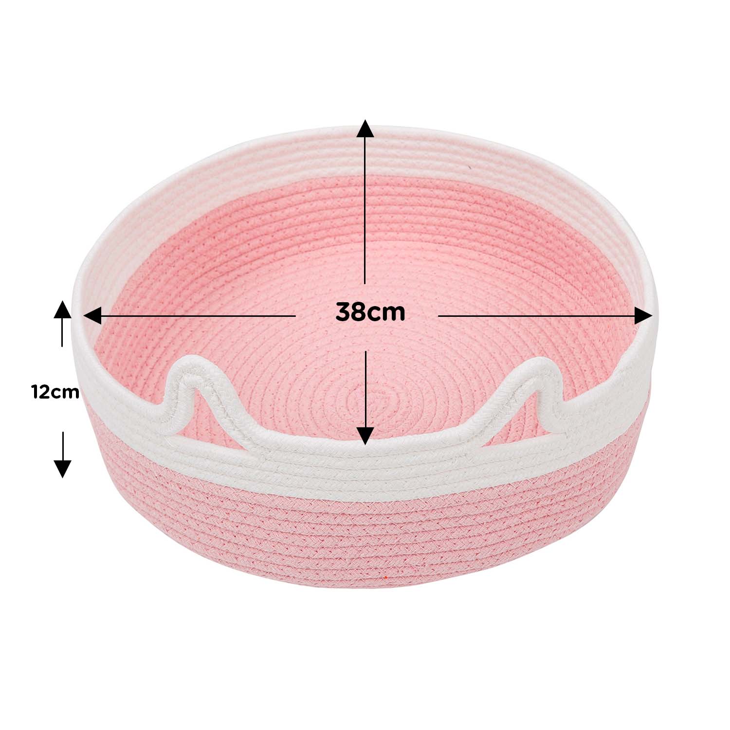 Doglemi Cotton Nature Pet Bed (Pink)