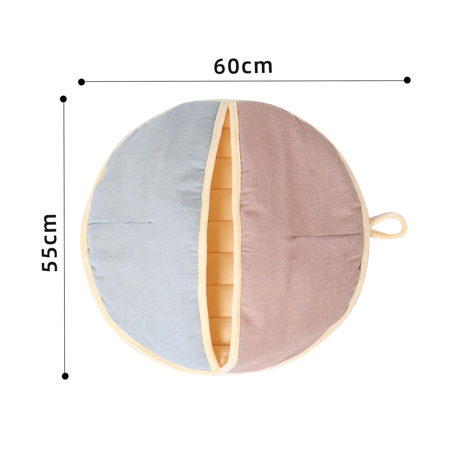 Doglemi Moon Fat Cat Cave (Pink and Blue)