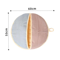 Doglemi Moon Fat Cat Cave (Pink and Blue)