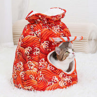 Doglemi Lucky Cat Bag House (Red)