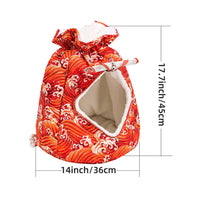 Doglemi Lucky Cat Bag House (Red)