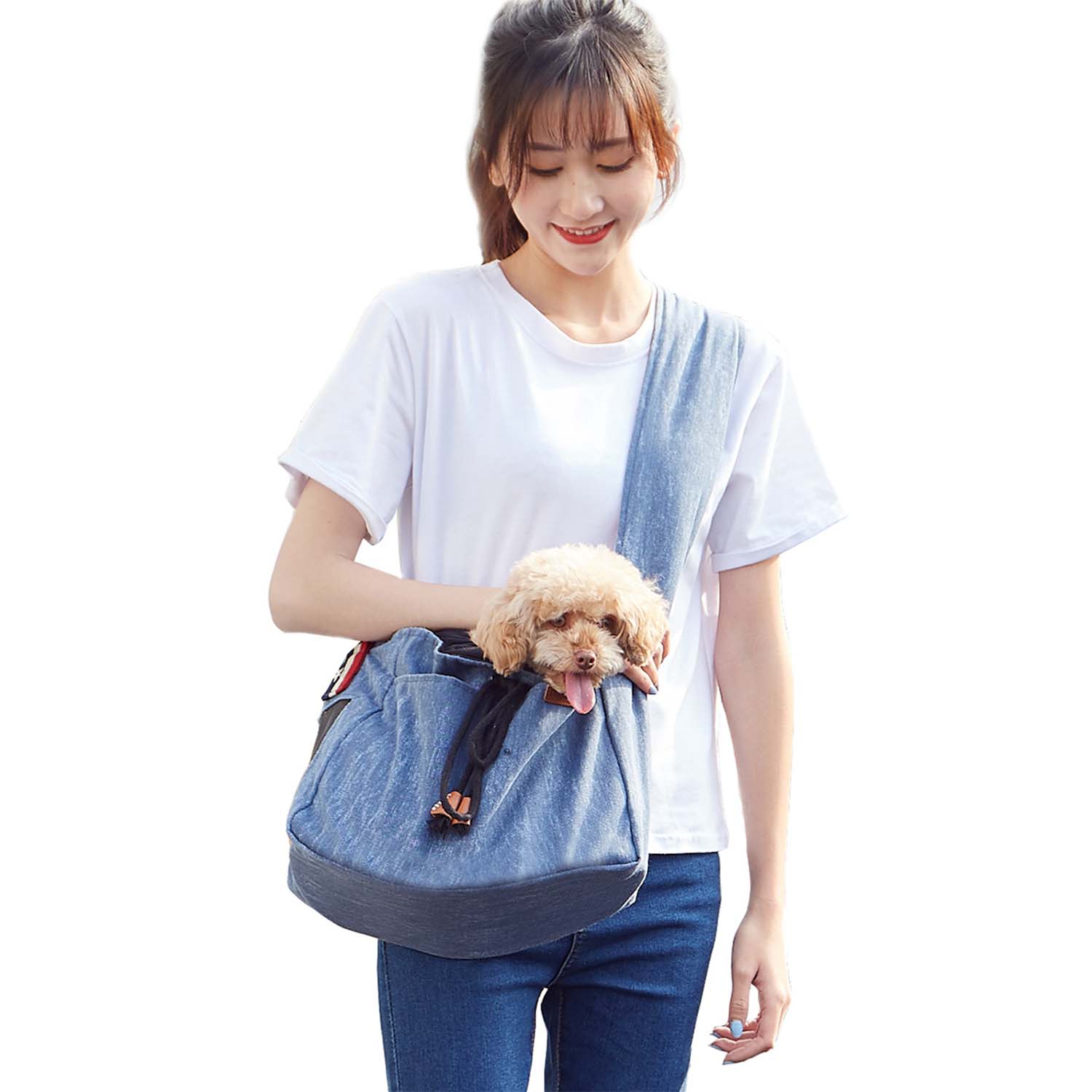 Doglemi Denim Sling Bag