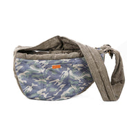 Doglemi Camouflage Pet Sling Bag (Grey)