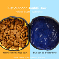 Doglemi Collapsible Double Bowl