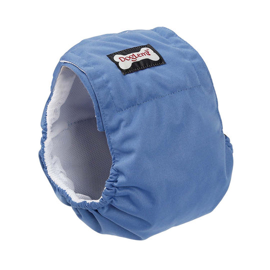 Doglemi Washable Male Dog Diaper (Blue)
