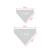 Doglemi Collar Triangle Bib (Black)