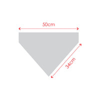 Doglemi Collar Triangle Leaf Bib