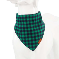 Doglemi Collar Triangle Lattice Bib (Green)