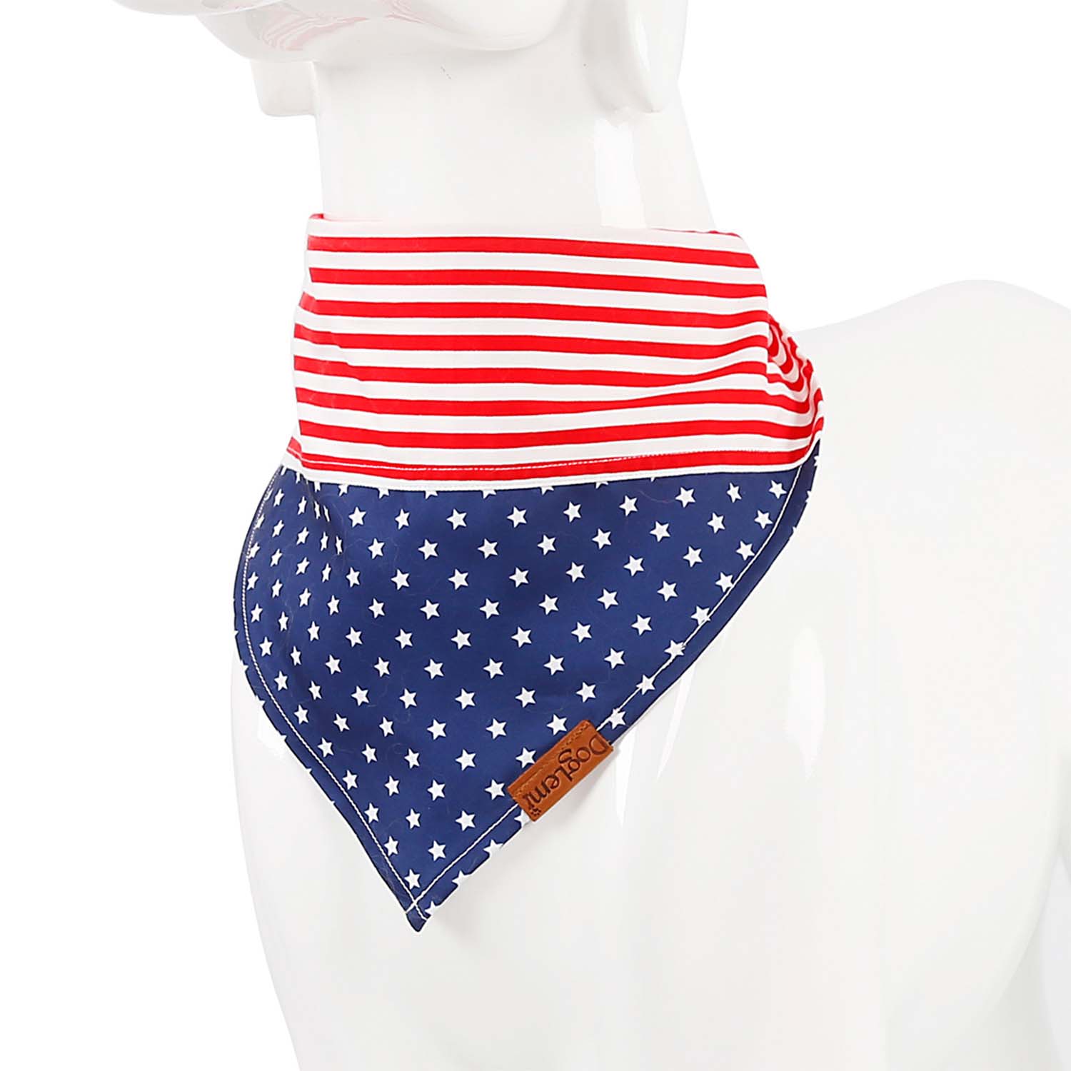 Doglemi Collar Triangle Star Bib (Blue)