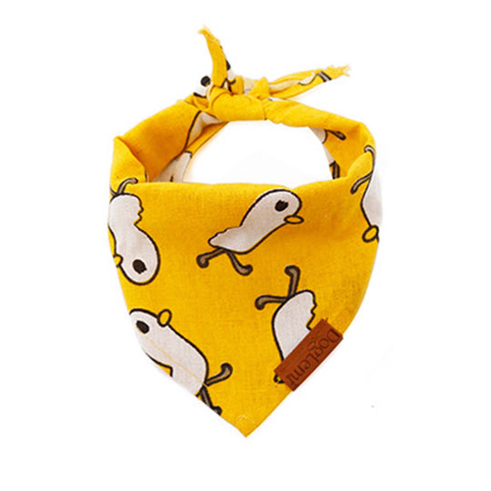 Doglemi Collar Triangle Duck Bib (Yellow)