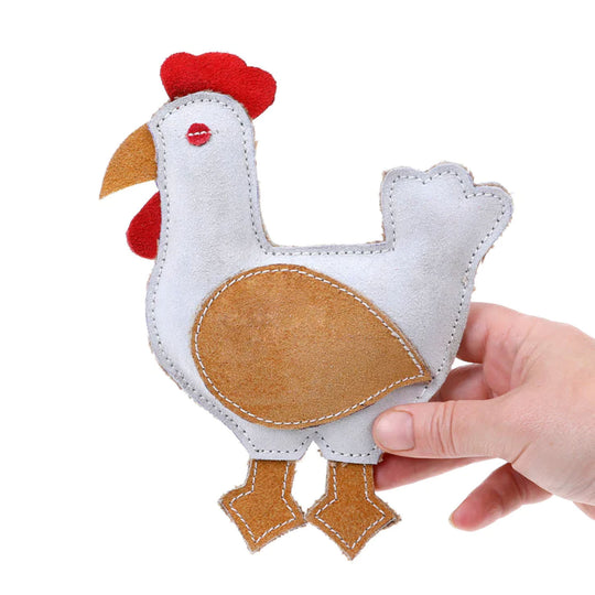 Country Tails Calico the Chicken Dog Toy