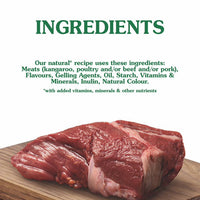 Nature's Gift Gourmet Loaf Style Kangaroo Fillet Recipe Tray Dog Food