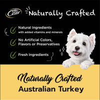 Cesar Naturally Crafted Australian Turkey Tray Dog Food