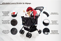 Ibiyaya Easy Strolling Pet Buggy (Grey)