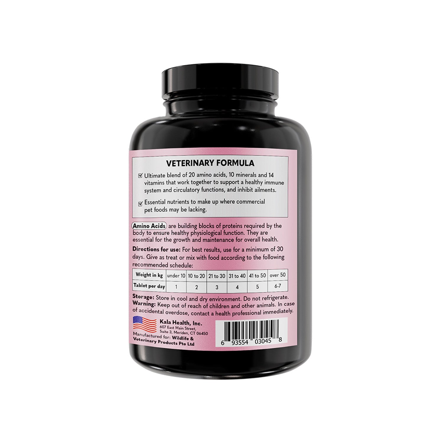 Kalahealth Vitalmix Full Spectrum Multi-vitamin Mineral Protein Supplement For Dogs & Cats