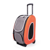 Ibiyaya 5in1 Combo Eva Stroller (Tangerine)