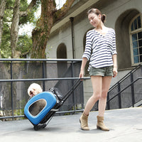 Ibiyaya 5in1 Combo Eva Stroller (Royal Blue)