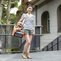 Ibiyaya 5in1 Combo Eva Stroller (Tangerine)