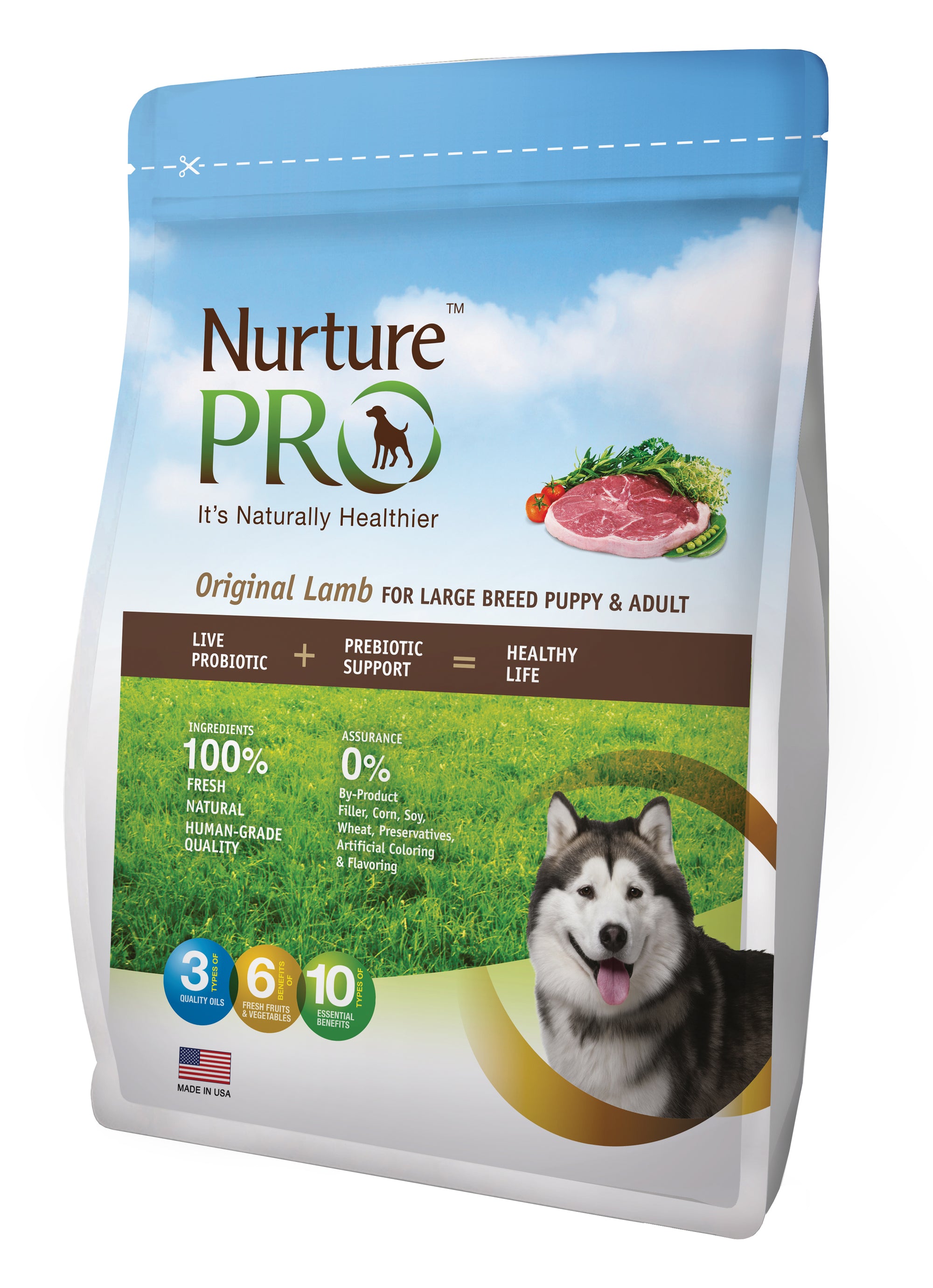Nurture Pro Original Lamb For Large Breed Puppy & Adult Dry Dog Food