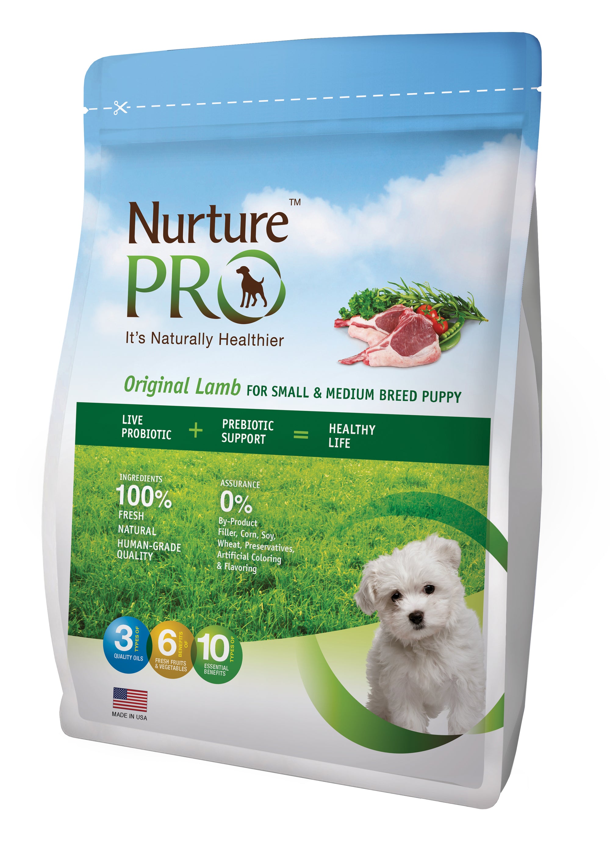 Nurture Pro Original Lamb For Small & Medium Breed Puppy Dry Dog Food