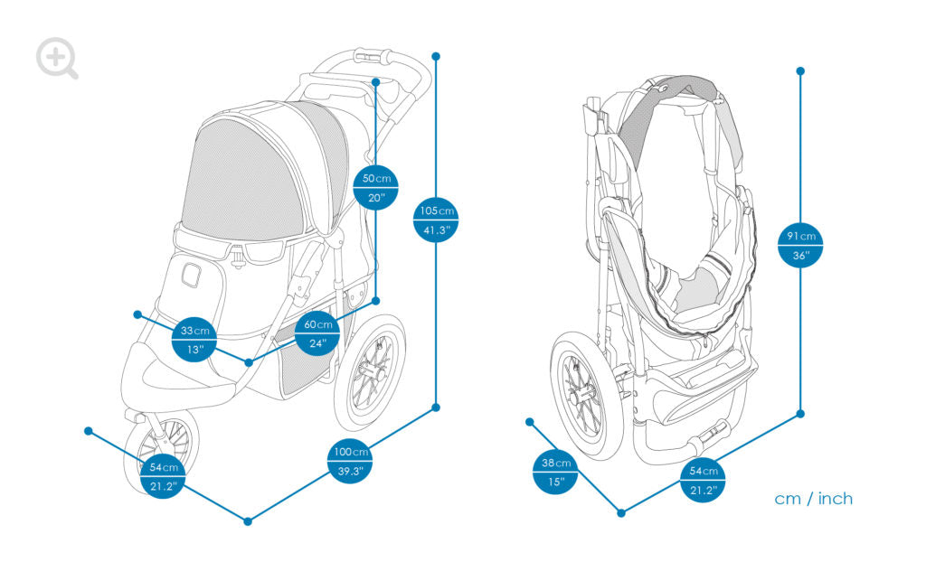 Ibiyaya Turbo Pet Jogger (Black)