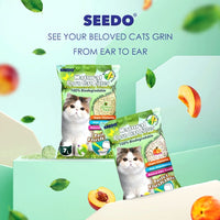 Seedo Natural Corn Flushable Cat Litter
