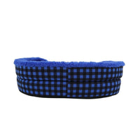 Ps Aixing Blue Checkered Pet Bed