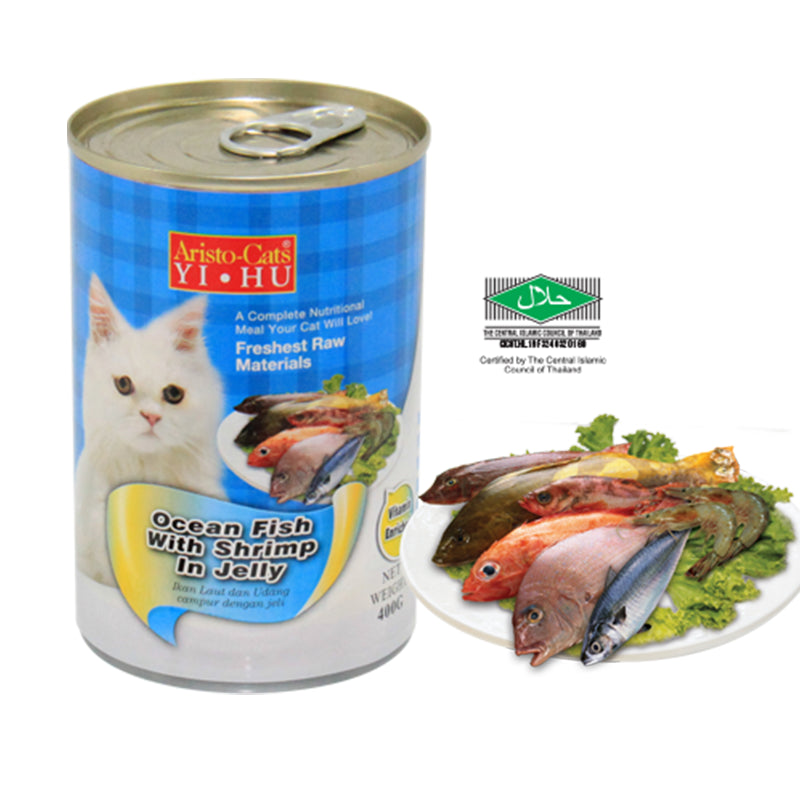 Aristo-cats Ocean Fish With Shrimp In Jelly Canned Cat Food