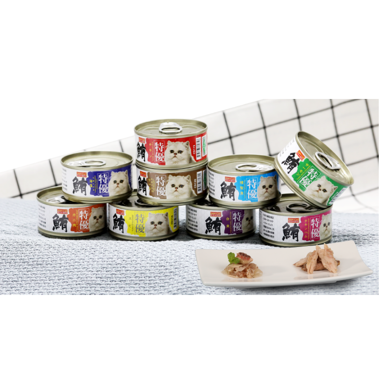 Aristo-cats Premium Plus Japan Tuna With Small Whitefish Canned Cat Food