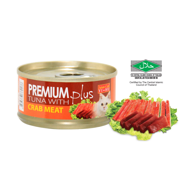 Aristo-cats Premium Plus Tuna With Crab Meat Canned Cat Food