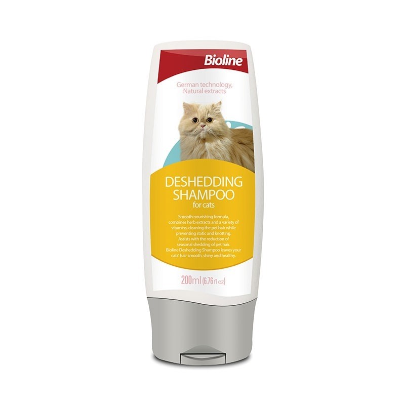 Bioline Deshedding Cat Shampoo