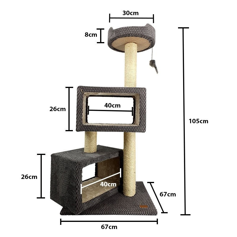 Bobo Tv Box Design Cat Scratching Post