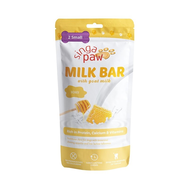 Sing-A-Paw Milk Bar Honey Dog Chew