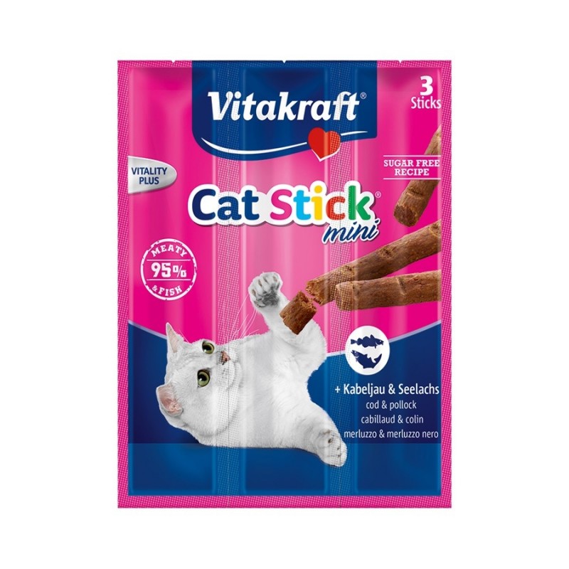 Vitakraft Cat Stick Mini Cod & Pollock 3pieces