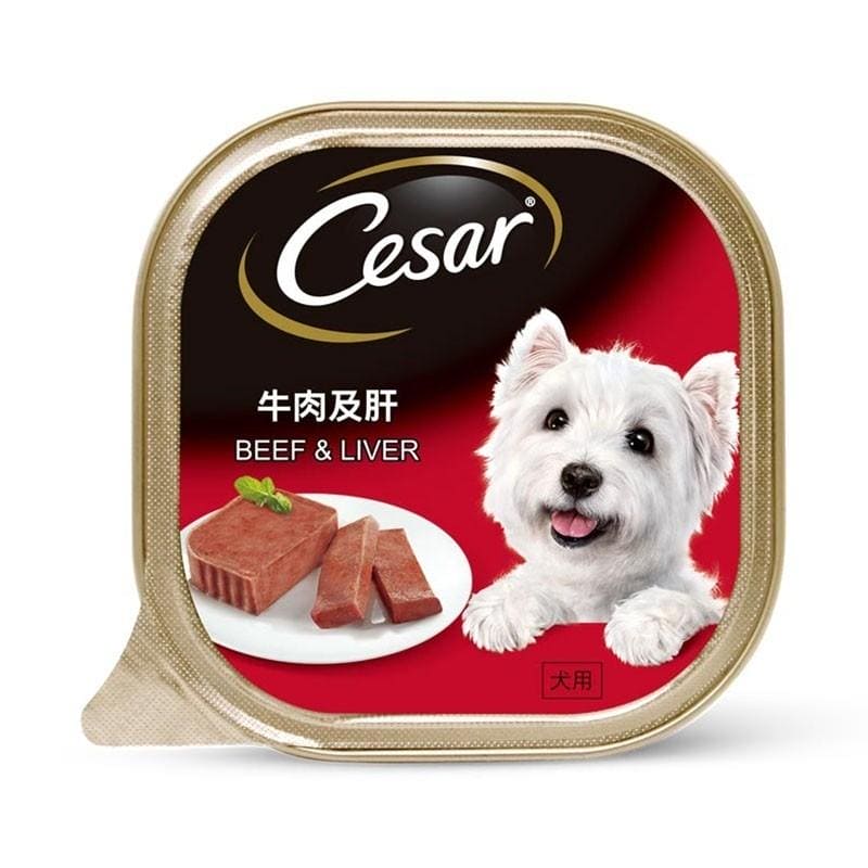 Cesar Beef & Liver Tray Dog Food - Pets' Station