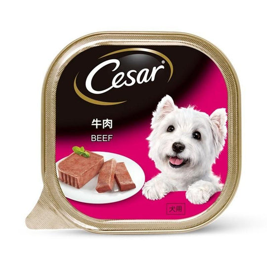 Cesar Beef Tray Dog Food