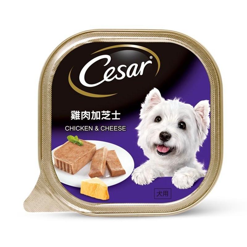 Cesar Chicken & Cheese Tray Dog Food - Pets' Station