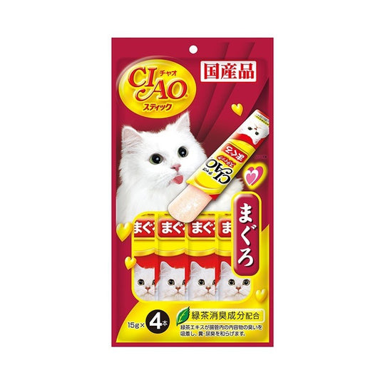Ciao Stick Tuna (Maguro) In Jelly Cat Treats