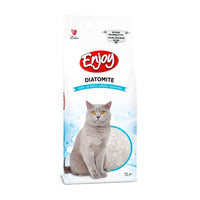 Enjoy Diatomite Non-clumping Cat Litter 7l