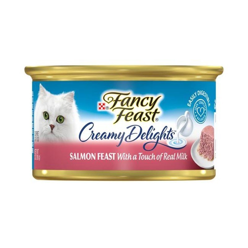 Fancy Feast Creamy Delights Salmon Feast Canned Cat Food