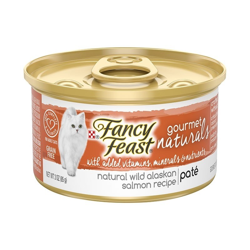 Fancy Feast Gourmet Nature Wild Alaskan Salmon Pate