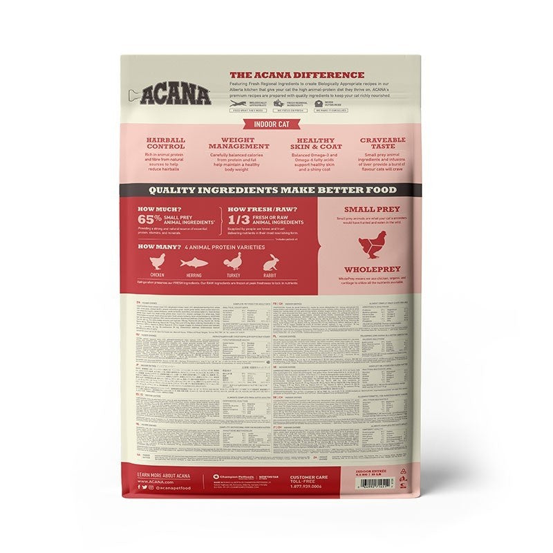 Acana Classics Indoor Entree Dry Cat Food