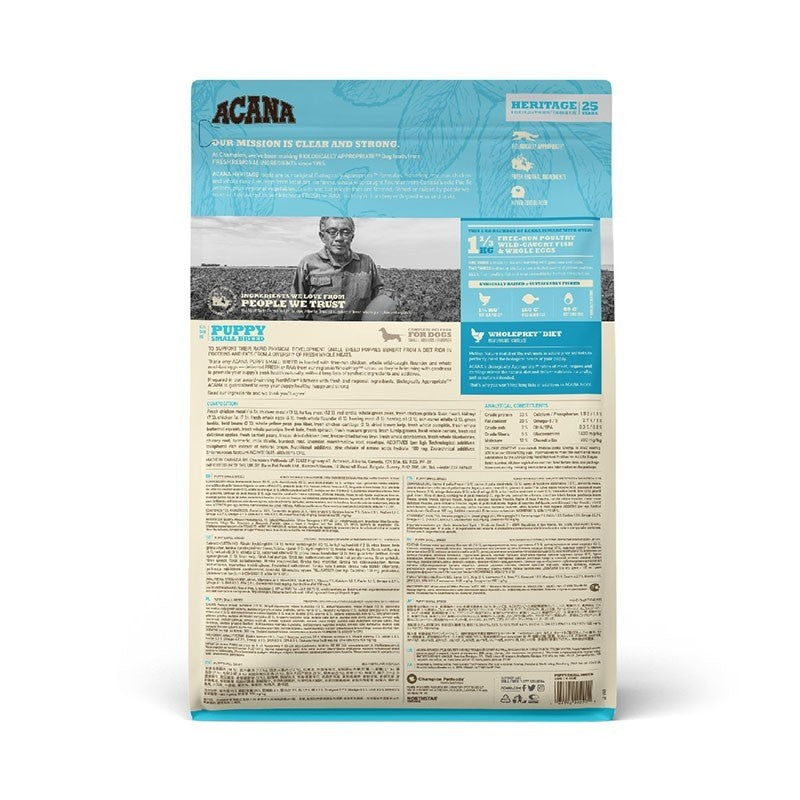 Acana Heritage Puppy Small Breed Dry Dog Food Pets Station