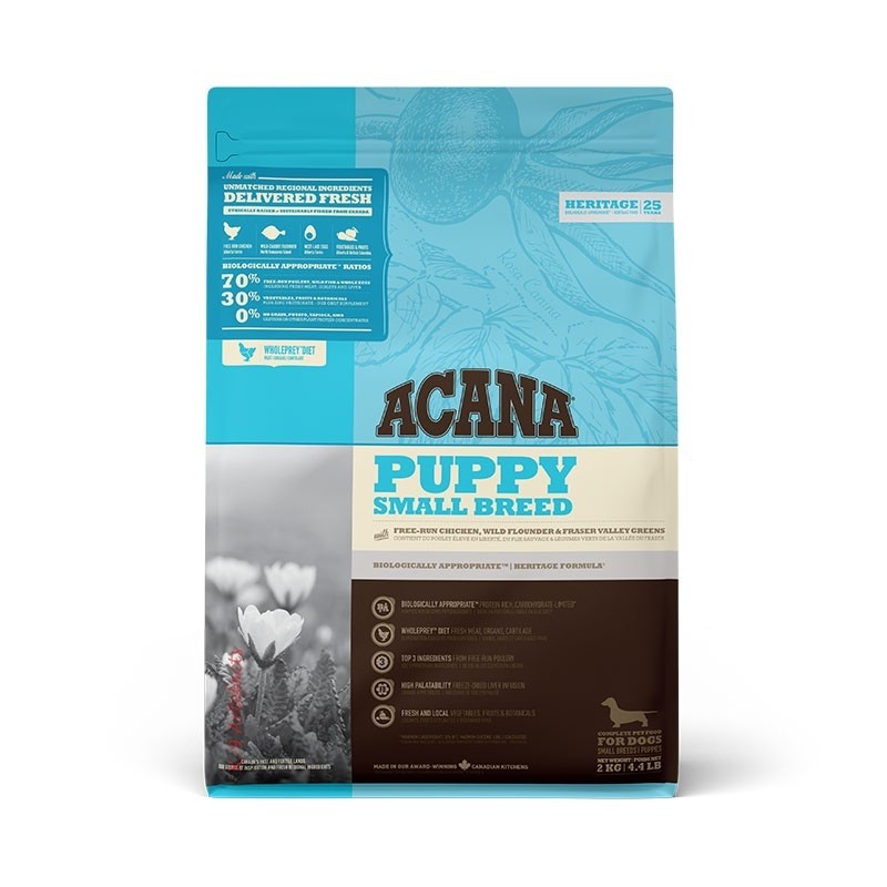 Acana puppy small breed top