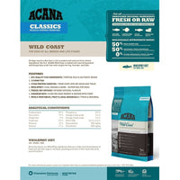 Acana Classics Wild Coast Dry Dog Food