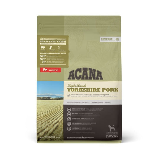 Acana Singles Yorkshire Pork Dry Dog Food