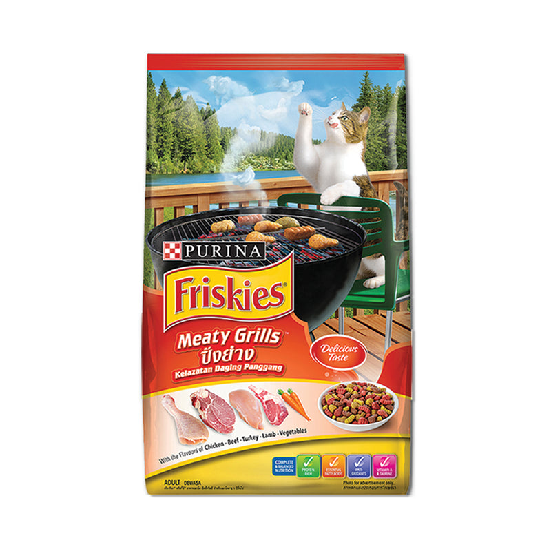 Friskies Meaty Grills Dry Cat Food
