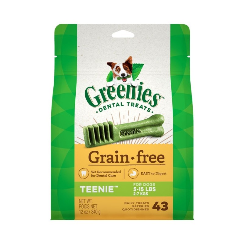 Greenies Grain Free Teenie Dental Dog Treats
