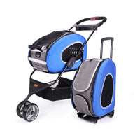 Ibiyaya 5in1 Combo Eva Stroller (Royal Blue)